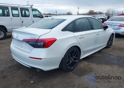 2023 Honda Civic Sport z USA, uszkodzony, nr VIN 2HGFE2F50PH536836